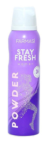 Farmasi Stay Fresh Powder Pudrasız Ter Önleyici Sprey Kadın Deodorant 150 ml