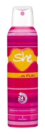 She Is Fun Pudralı Ter Önleyici Antiperspirant Sprey Kadın Deodorant 150 ml