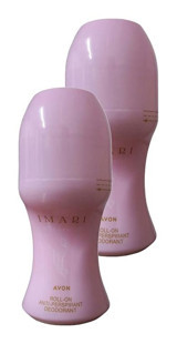 Avon Imari Naturelle Pudrasız Ter Önleyici Antiperspirant Roll-On Kadın Deodorant 2x50 ml