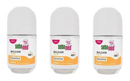 Sebamed Balsam Pudrasız Ter Önleyici Antiperspirant Roll-On Kadın Deodorant 3x50 ml