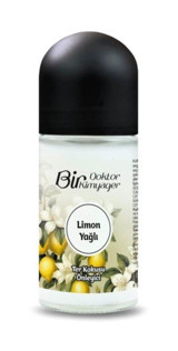 Bir Doktor Bir Kimyager Limon Yağlı Pudrasız Ter Önleyici Roll-On Kadın Deodorant 50 ml