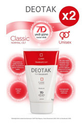 Deotak Krem Pudrasız Ter Önleyici Krem Kadın Deodorant 2x35 ml