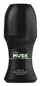 Avon Musk Instinct Pudralı Ter Önleyici Antiperspirant Roll-On Erkek Deodorant 50 ml