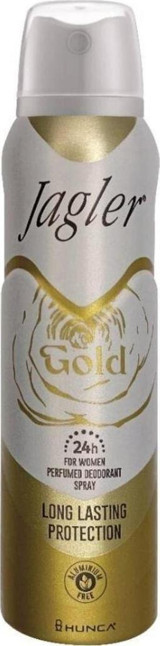 Jagler Gold Pudrasız Ter Önleyici Sprey Kadın Deodorant 150 ml