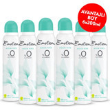 Emotion Aqua Kiss Pudrasız Ter Önleyici Sprey Kadın Deodorant 6x200 ml