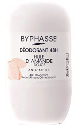 Byphasse Sweet Almond Pudrasız Ter Önleyici Roll-On Kadın Deodorant 50 ml