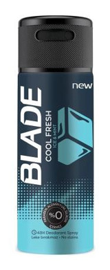 Blade Cool Fresh Pudrasız Ter Önleyici Antiperspirant Sprey Erkek Deodorant 150 ml