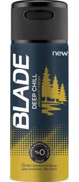 Blade Deep Chill Pudrasız Ter Önleyici Antiperspirant Sprey Erkek Deodorant 150 ml
