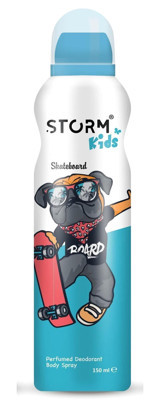 Storm Skateboard Pudrasız Ter Önleyici Sprey Erkek Çocuk Deodorant 150 ml