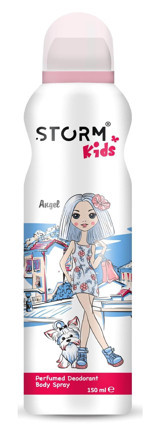 Storm Angel Pudrasız Ter Önleyici Sprey Kız Çocuk Deodorant 150 ml