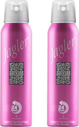 Jagler Classic Pudrasız Ter Önleyici Sprey Kadın Deodorant 2x150 ml