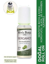 Minia Bahçe Bergamot Pudrasız Ter Önleyici Organik Roll-On Unisex Deodorant 10 ml
