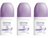 Deotak Plus Pudrasız Ter Önleyici Roll-On Kadın Deodorant 3x35 ml