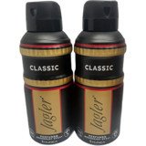 Jagler Classic Pudrasız Ter Önleyici Sprey Erkek Deodorant 2x150 ml