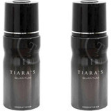 Tiaras Quantum Pudrasız Ter Önleyici Sprey Erkek Deodorant 2x150 ml