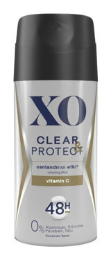 Xo Clear & Protect Pudrasız Ter Önleyici Sprey Erkek Deodorant 150 ml