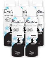 Emotion Black & White Invisible Fresh Black & White Pudrasız Ter Önleyici Sprey Kadın Deodorant 5x150 ml