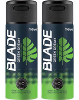 Blade Green Dream Pudrasız Ter Önleyici Antiperspirant Sprey Erkek Deodorant 2x150 ml