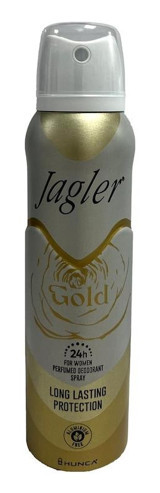 Jagler Gold Pudrasız Ter Önleyici Antiperspirant Sprey Kadın Deodorant 150 ml