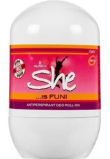She Is Fun Pudrasız Roll-On Kadın Deodorant 40 ml
