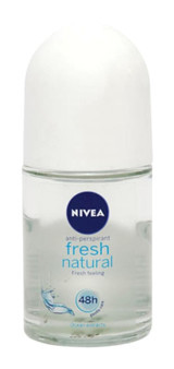 Nivea Fresh Natural Pudrasız Ter Önleyici Antiperspirant Roll-On Kadın Deodorant 25 ml