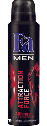 Fa Attraction Force Pudrasız Ter Önleyici Sprey Erkek Deodorant 150 ml