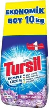 Tursil Leylak Bahçesi Beyazlar - Renkliler İçin 66 Yıkama Toz Deterjan 10 kg
