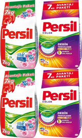 Persil Gülün Büyüsü Beyazlar - Renkliler İçin 184 Yıkama Toz Deterjan 4 x 7 kg