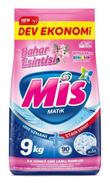 Mis Matik Beyazlar - Renkliler İçin 90 Yıkama Toz Deterjan 9 kg