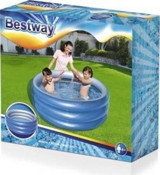 Bestway 3 Boğum Yuvarlak 53x150 cm Şişme Havuz Mavi