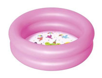 Bestway 2 Boğum Yuvarlak 15x61 cm Şişme Havuz Mavi-Pembe
