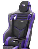 Zio Gaming Venom XL Ortopedik Ayak Uzatmalı Kumaş Oyuncu Koltuğu Mor-Siyah