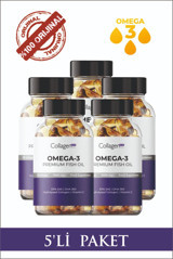 Collagen Premium Fish Oil Omega 3 Balık Yağı Kapsül 1000 mg 450 Adet