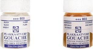 Talens Çok Renkli 2x16 ml Guaj Boya Seti