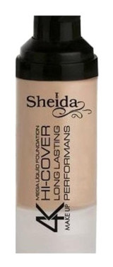 Sheida 4K Mega L040 Likit Tüp Fondöten 40 ml