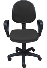 Obc Ofis Büro Concept Dönerli Siyah Çalışma Sandalyesi