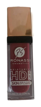 Rs Ronassi Cosmetics Moisturize Bordo Mat Likit Allık
