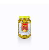 Orev Tuzlu Biberli Yeşil Zeytin Pet Kavanoz 1 kg