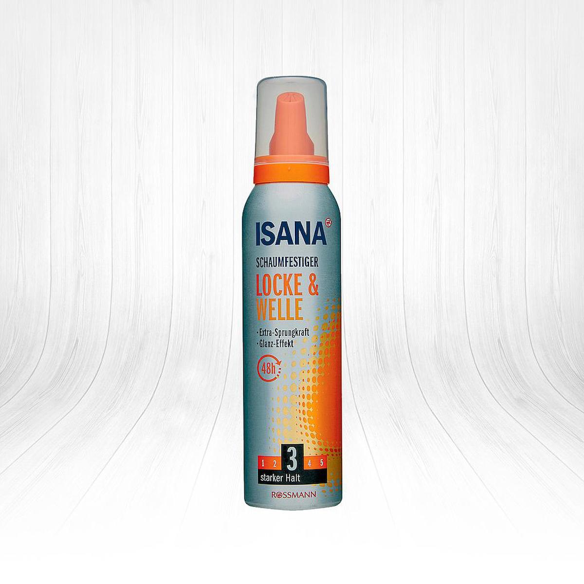 Isana Locke&Welle Dalgalı-Kıvırcık Saçlar İçin Şekillendirici Saç Köpüğü 150 ml