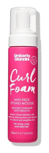 Umberto Giannini Curl Foam Anti Frizz Kıvırcık Saçlar İçin Hacim Veren Şekillendirici Saç Köpüğü 200 ml