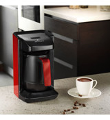 Aryıldız Cafe Turc Tek Hazneli Otomatik 300 ml 5 Fincan Kırmızı Türk Kahvesi Makinesi