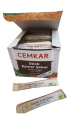 Cemkar Esmer Toz Şeker 100x3 gr