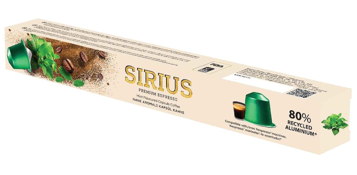 Sirius Nane Aromalı 10'lu Espresso Kapsül Kahve