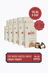 The Whirl Lungo Medium 10x10'lu Kapsül Kahve