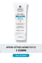 Kiehl's Ultra Light Aqua 50 Faktör Tüm Ciltler İçin Nemlendirici Yağsız Yüz Güneş Kremi 60 ml