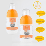 Rose Touch 50 Faktör Tüm Ciltler İçin Nemlendirici Yağsız Yüz Güneş Kremi 2x100 ml