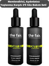 The Fair Caff-B3 Aydınlatıcı Kırışıklık Karşıtı Göz Çevresi Serumu 2x30 ml