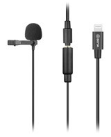 Boya BY-M2 Condenser 3.5 mm Kablolu Siyah Yaka Mikrofon