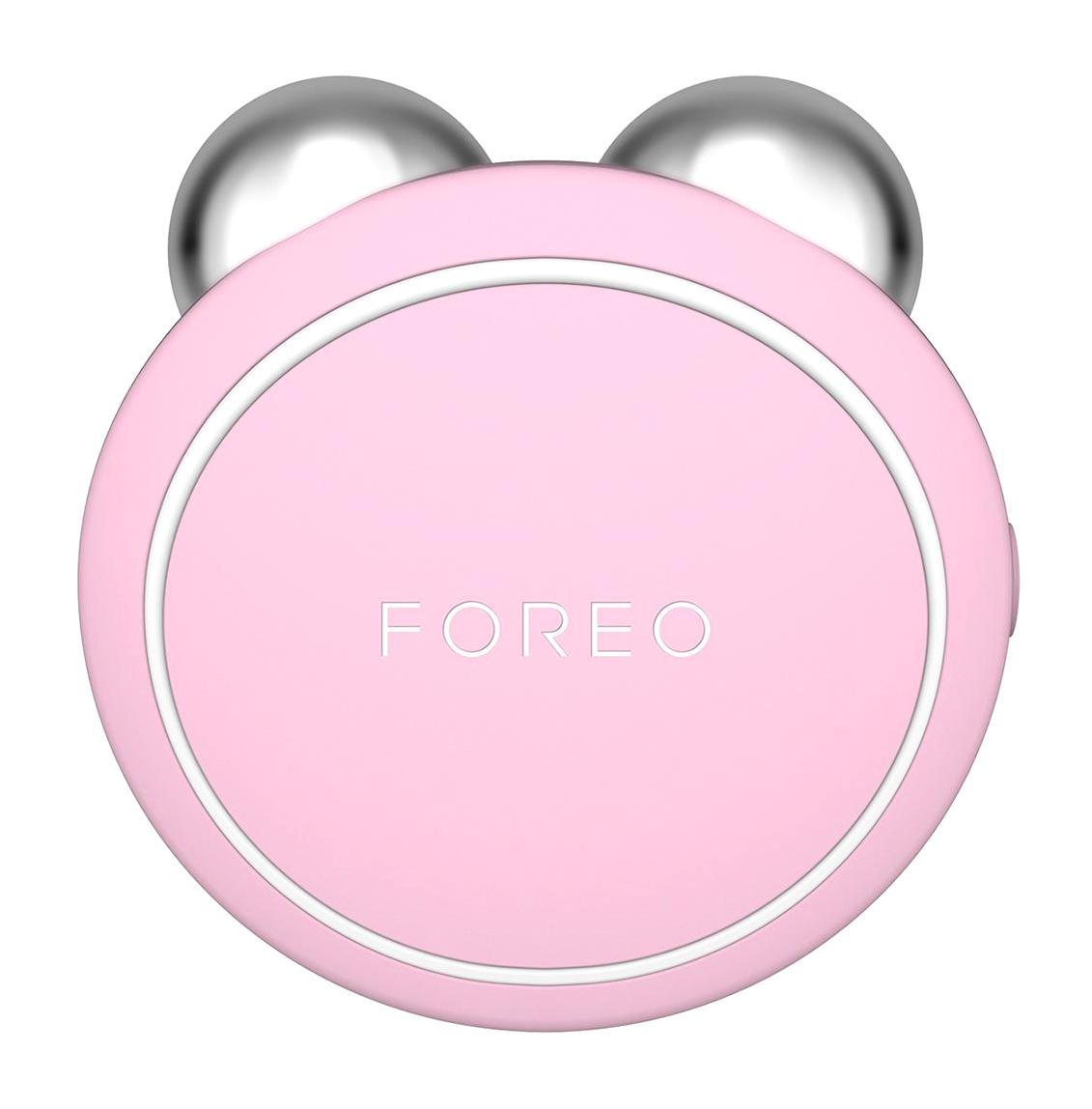 Foreo Bear Mini Microcurrent Tüm Ciltler İçin Tek Başlıklı Şarjlı Titreşimli Yüz Temizleme Cihazı Pembe