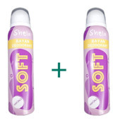 Shela Soft Sprey Kadın Deodorant 2x150 ml